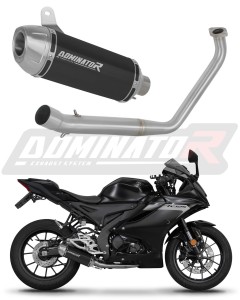 Yamaha YZF R125 2019 - 2020 Full system Kolektor výfuk tlumič S3 BLACK + dB killer
