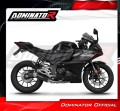kompletní výfukový systém s tlumičem DOMINATOR Full System S3 černý pasuje na motocykl Yamaha YZF R125 2019   2020 4