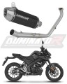 kompletní výfukový systém s tlumičem DOMINATOR Full System S3 černý pasuje na motocykl Yamaha MT 125 2024   2026