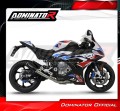 BMW M1000RR 2020 -2024 Full  Exhaust System  Muffler Auspuff Sportauspuff Silencer Echappement Silencieux Scarico Scarichi Escape Collector Manifold Wydech Tłumik  GP BLACK DOMINATOR 3