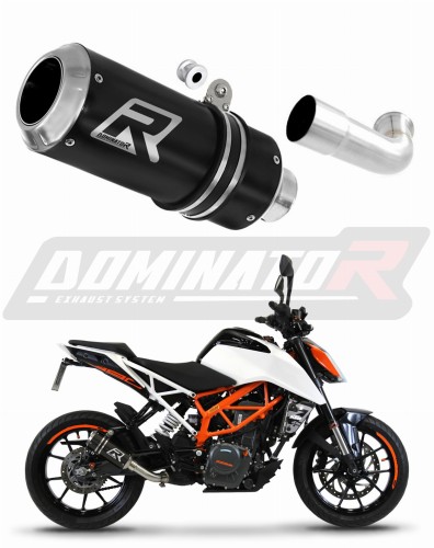 výfuk tlumič výfuku DOMINATOR GP černý pasuje na motocykl KTM 390 Duke 2017   2020