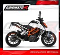 výfuk tlumič výfuku DOMINATOR GP černý pasuje na motocykl KTM 390 Duke 2017   2020 5