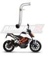 decat středový tlumič výfuku DOMINATOR Mid Pipe pasuje na motocykl KTM 390 DUKE 2017   2020 7