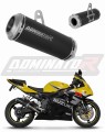 Suzuki GSXR 750 K1 K5 2001 2005 Motorcycle Muffler Auspuff Sportauspuff Silencer Echappement Silencieux Scarico Scarichi Escape Wydech Tłumik GP Black Dominator Exhaust System x