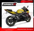 výfuk tlumič výfuku DOMINATOR GP černý pasuje na motocykl Suzuki GSXR 600 K1 K5 2001   2005 5