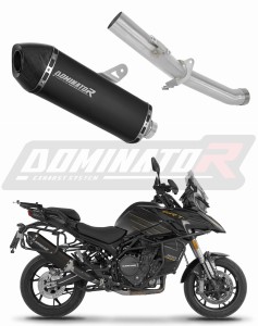 QJMOTOR SRT 900 S / SX 2025 - 2026 výfuk tlumič HP7 BLACK + dB killer