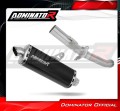 výfuk tlumič výfuku DOMINATOR P7 černý pasuje na motocykl QJMOTOR SRT 900 S / SX 2025   2026 3