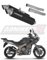 výfuk tlumič výfuku DOMINATOR GPF černý pasuje na motocykl Yamaha TDM 900 2002   2013