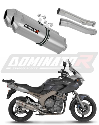 exhaust muffler DOMINATOR OVR fits to Yamaha TDM 900 2002  2013