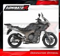 výfuk tlumič výfuku DOMINATOR GPF černý pasuje na motocykl Yamaha TDM 900 2002   2013 5