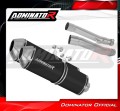 výfuk tlumič výfuku DOMINATOR OVR černý pasuje na motocykl Yamaha TDM 900 2002   2013 3