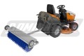 Tažený provzdušňovač a vertikutátor DOMINATOR DOMINATOR pasuje na čtyřkolku quad ATV Zahradní traktor 5
