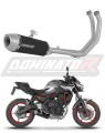 kompletní výfukový systém s tlumičem DOMINATOR Full System S3 černý pasuje na motocykl Kawasaki Z650 2023   2026