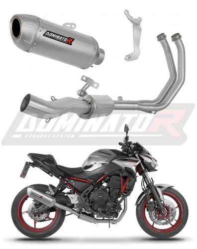 kompletní výfukový systém s tlumičem DOMINATOR Full System S6 pasuje na motocykl Kawasaki Z650 2023   2026