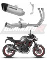 kompletní výfukový systém s tlumičem DOMINATOR Full System titanový HP6 pasuje na motocykl Kawasaki Ninja 650 2023   2026