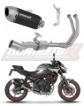kompletní výfukový systém s tlumičem DOMINATOR Full System S6 černý pasuje na motocykl Kawasaki Ninja 650 2023   2026