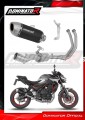 kompletní výfukový systém s tlumičem DOMINATOR Full System S6 černý pasuje na motocykl Kawasaki Z650 2023   2026 2