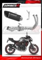 kompletní výfukový systém s tlumičem DOMINATOR Full System HP6 černý pasuje na motocykl Kawasaki Ninja 650 2023   2026 2