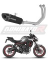 kompletní výfukový systém s tlumičem DOMINATOR Full System HP8 černý pasuje na motocykl Kawasaki Z650 2023   2026
