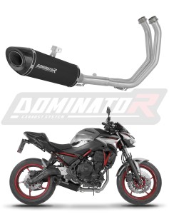 Kawasaki Z650 2023 - 2026 Full system Svod výfuk tlumič HP8 BLACK + dB killer