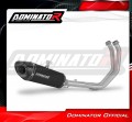 kompletní výfukový systém s tlumičem DOMINATOR Full System HP8 černý pasuje na motocykl Kawasaki Z650 2023   2026 3