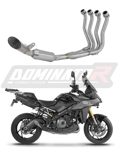 kompletní výfukový systém s tlumičem DOMINATOR Full System GP3 EX pasuje na motocykl Suzuki GSX S 1000 GX 2024