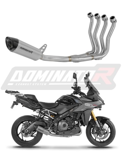 kompletní výfukový systém s tlumičem DOMINATOR Full System titanový HP8 pasuje na motocykl Suzuki GSX S 1000 GX 2024
