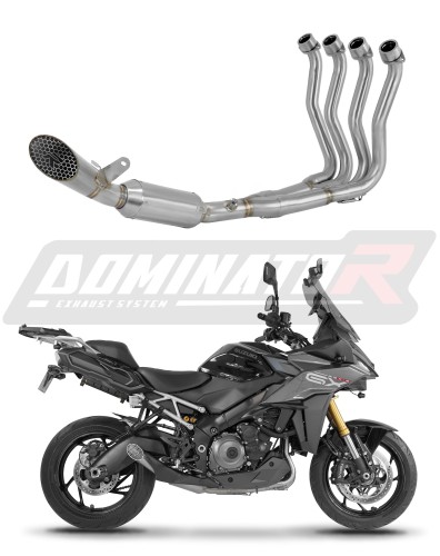 kompletní výfukový systém s tlumičem DOMINATOR Full System GP3 EX pasuje na motocykl Suzuki GSX S 1000 GX 2025   2026