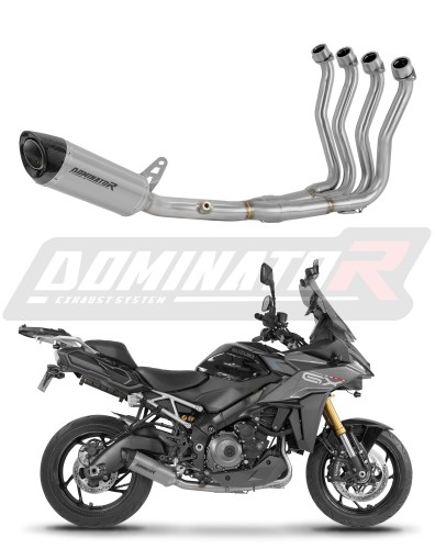 kompletní výfukový systém s tlumičem DOMINATOR Full System titanový HP8 pasuje na motocykl Suzuki GSX S 1000 GX 2025   2026