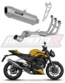 kompletní výfukový systém s tlumičem DOMINATOR Full System S6 pasuje na motocykl Triumph STREET TRIPLE 765 S / R / RS 2023   2024 5