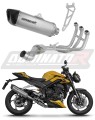 kompletní výfukový systém s tlumičem DOMINATOR Full System titanový HP6 pasuje na motocykl Triumph Street Triple 765 RS 2024   2025 5