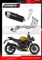 Triumph Street Triple 765 RS 2024 2025 Full System Motorcycle Muffler Auspuff Sportauspuff Silencer Echappement Silencieux Scarico Scarichi Escape Wydech Tłumik S6 Black Noir Negro Nero Dominator Exhaust System