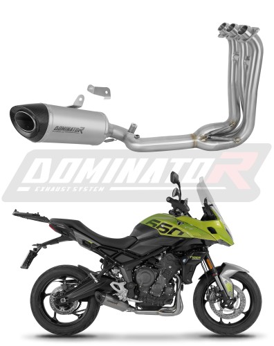 kompletní výfukový systém s tlumičem DOMINATOR Full System titanový HP8 pasuje na motocykl Triumph Tiger Sport 660 2025   2026