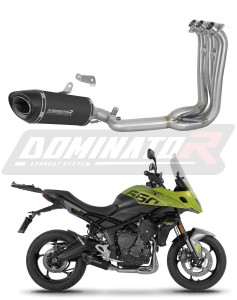 Triumph Tiger Sport 660 2025 - 2026 Kompletní systém Svod výfuk tlumič HP8 BLACK + dB killer