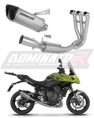 kompletní výfukový systém s tlumičem DOMINATOR Full System titanový HP6 pasuje na motocykl Triumph Tiger Sport 660 2025   2026