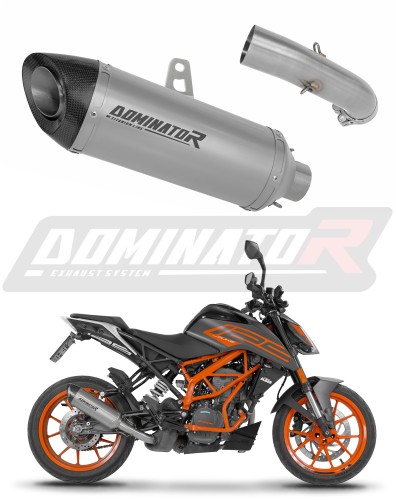 výfuk tlumič výfuku DOMINATOR titanový HP8 pasuje na motocykl KTM 125 Duke 2021   2023