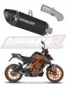 výfuk tlumič výfuku DOMINATOR HP8 černý pasuje na motocykl KTM 125 Duke 2021   2023