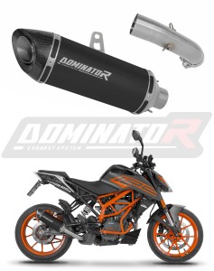 KTM 125 Duke 2021 - 2023 výfuk tlumič HP8 BLACK + dB killer