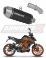 výfuk tlumič výfuku DOMINATOR S3 černý pasuje na motocykl KTM 125 Duke 2021   2023