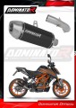 výfuk tlumič výfuku DOMINATOR S3 černý pasuje na motocykl KTM 125 Duke 2021   2023 2