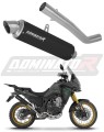 výfuk tlumič výfuku DOMINATOR GPF černý pasuje na motocykl Rieju Aventura 500 2023   2026