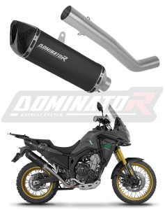 Rieju Aventura 500 2023 - 2026 výfuk tlumič HP6 BLACK + dB killer