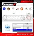 výfuk tlumič výfuku DOMINATOR S6 pasuje na motocykl Rieju Aventura 500 2023   2026 6