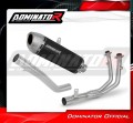 kompletní výfukový systém s tlumičem DOMINATOR Full System S6 černý pasuje na motocykl Rieju Aventura 500 2023   2026 3