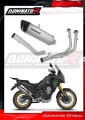 kompletní výfukový systém s tlumičem DOMINATOR Full System titanový HP6 pasuje na motocykl Rieju Aventura 500 2023   2026 2