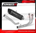 kompletní výfukový systém s tlumičem DOMINATOR Full System HP6 černý pasuje na motocykl Rieju Aventura 500 2023   2026 3