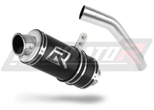 exhaust muffler DOMINATOR GP1 BLACK fits to Kawasaki Z750 2007  2013 2
