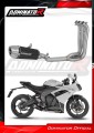 kompletní výfukový systém s tlumičem DOMINATOR Full System S3 černý pasuje na motocykl Triumph Daytona 660 2024   2026 2