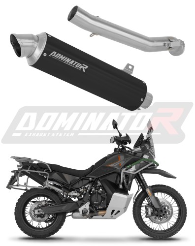 výfuk tlumič výfuku DOMINATOR GPF černý pasuje na motocykl CF MOTO 1000 MT X 2026