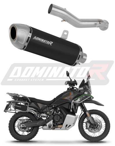 výfuk tlumič výfuku DOMINATOR S6 černý pasuje na motocykl CF MOTO 1000 MT X 2026